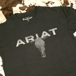 Ariat Black and Gray Graphic Tee